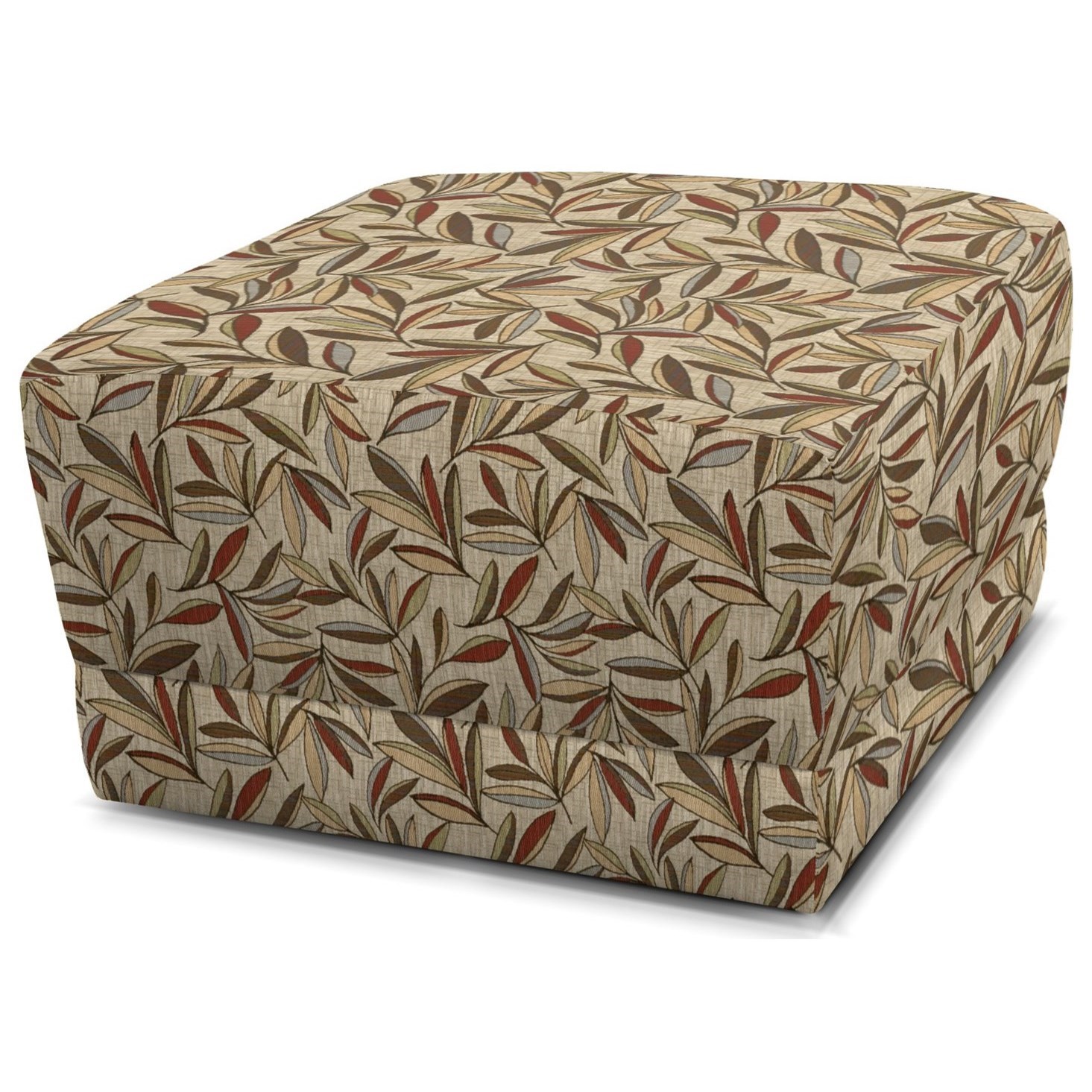 England 2880 Series 2887 7232 Contemporary Box Ottoman Factory